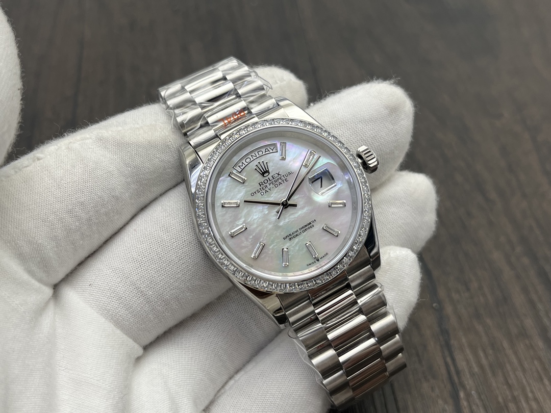 Rolex Day-Date 36mm Mother of Pearl Dial Swiss 1:1 Grade Watch